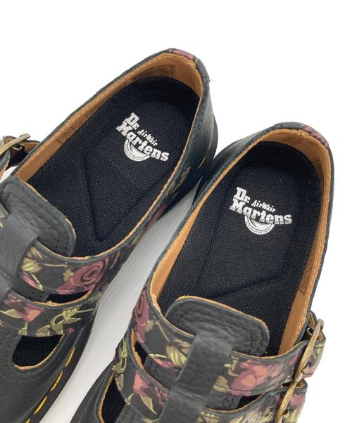 Dr.Martens（ドクターマーチン）Dr.Martens (ドクターマーチン) 8065 メリージェーン シューズ フローラル ブラック サイズ:UK4の古着・服飾アイテム