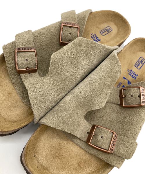 BIRKENSTOCK（ビルケンシュトック）BIRKENSTOCK (ビルケンシュトック) チューリッヒ スウェードサンダル ベージュ サイズ:22.5cmの古着・服飾アイテム