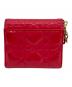 Christian Dior (クリスチャン ディオール) 3つ折り財布 ショッキングピンク：13000円