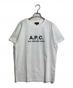 A.P.C.アーペーセー）の古着「RUE MADAME PARIS Tシャツ」｜ホワイト