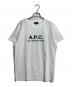 A.P.C.（アーペーセー）の古着「RUE MADAME PARIS Tシャツ」｜ホワイト