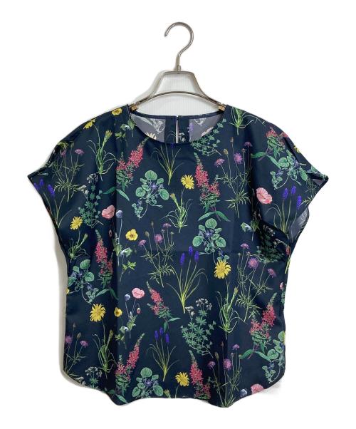 UNTITLED（アンタイトル）UNTITLED (アンタイトル) ボタニカルプリントブラウス　花柄 マルチカラー サイズ:XS 未使用品の古着・服飾アイテム