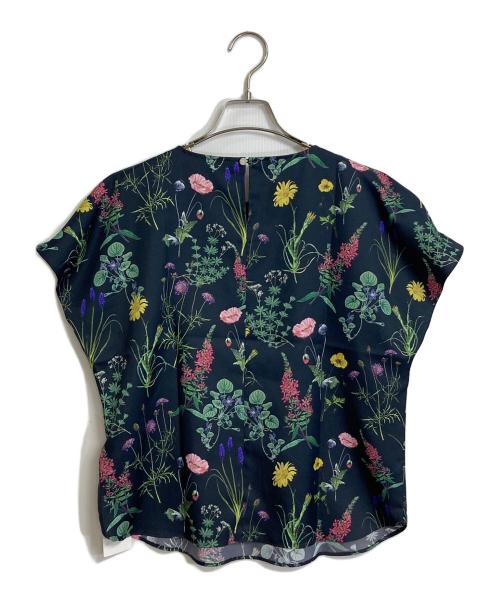 UNTITLED（アンタイトル）UNTITLED (アンタイトル) ボタニカルプリントブラウス　花柄 マルチカラー サイズ:XS 未使用品の古着・服飾アイテム