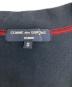 中古・古着 COMME des GARCONS HOMME (コムデギャルソン オム) チェックデザインカーディガン　レッドステッチ　シェルボタン ネイビー サイズ:S：5000円