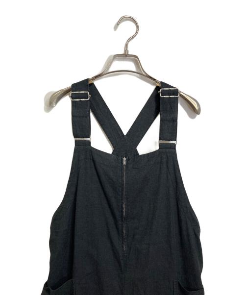 SLOBE IENA（スローブ イエナ）SLOBE IENA (スローブ イエナ) アイラインジャンパースカート ブラック サイズ:FREEの古着・服飾アイテム