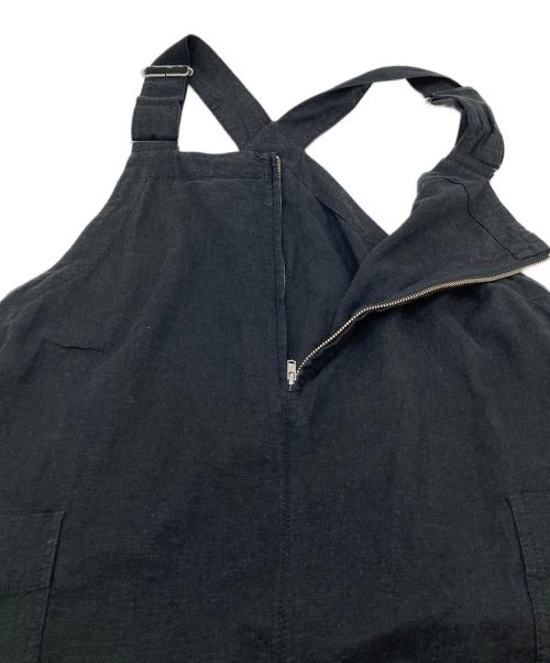 SLOBE IENA（スローブ イエナ）SLOBE IENA (スローブ イエナ) アイラインジャンパースカート ブラック サイズ:FREEの古着・服飾アイテム