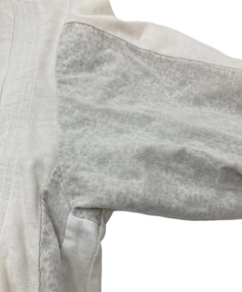 KAPITAL（キャピタル）KAPITAL (キャピタル) ホーボーシャツ パッチワーク コットンリネン ホワイトの古着・服飾アイテム