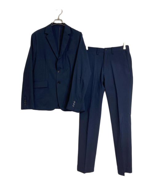 417 by EDIFICE（417 バイ エディフィス）417 by EDIFICE (417 バイ エディフィス) ドライタッチトロセットアップ ネイビー サイズ:Mの古着・服飾アイテム