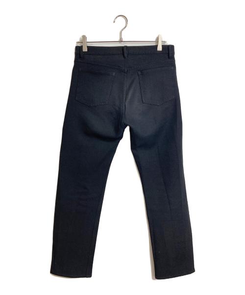 COMME des GARCONS HOMME PLUS（コムデギャルソンオムプリュス）COMME des GARCONS HOMME PLUS (コムデギャルソンオムプリュス) タイヤボタンポリ縮絨　パンツ　AD2012 13SS Poor King期 プアキング期 ポリ縮絨 ブラック サイズ:XSの古着・服飾アイテム