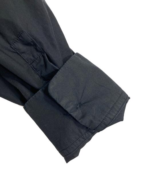 Maison Margiela（メゾンマルジェラ）Maison Margiela (メゾンマルジェラ) ガーメントダイ長袖シャツ ヨツタグ　コットンシャツ ブラック サイズ:38の古着・服飾アイテム