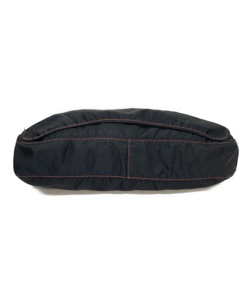 eYe COMME des GARCONS JUNYAWATANABE MAN（アイ コム デ ギャルソン ジュンヤ ワタナベ マン）eYe COMME des GARCONS JUNYAWATANABE MAN (アイ コム デ ギャルソン ジュンヤ ワタナベ マン) eyeロゴ ナイロンショルダーバッグ　日本製 ブラック サイズ:実寸参照の古着・服飾アイテム