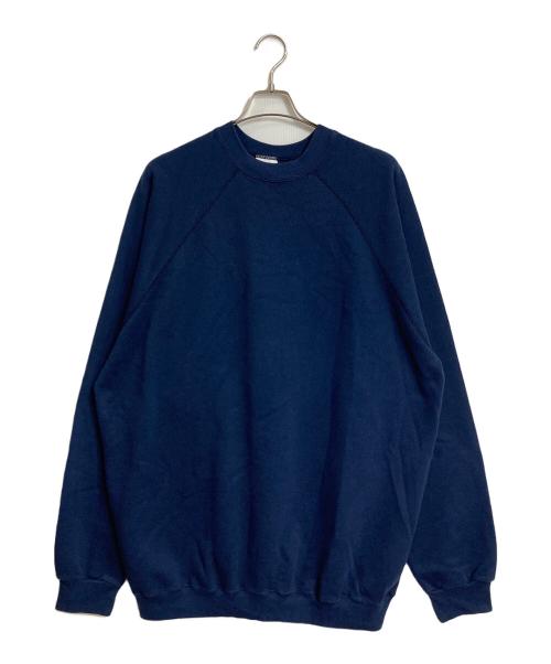 TULTEX（タルテックス）TULTEX (タルテックス) Maximum Sweats (マキシマムスウェット) 【古着】ブランクスウェット　USA製 ネイビー サイズ:3XLの古着・服飾アイテム