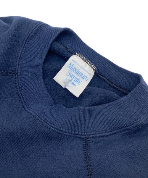 TULTEX（タルテックス）TULTEX (タルテックス) Maximum Sweats (マキシマムスウェット) 【古着】ブランクスウェット　USA製 ネイビー サイズ:3XLの古着・服飾アイテム