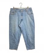 LEVI'Sリーバイス）の古着「【古着】00’S 570 バギーデニムパンツ」｜スカイブルー