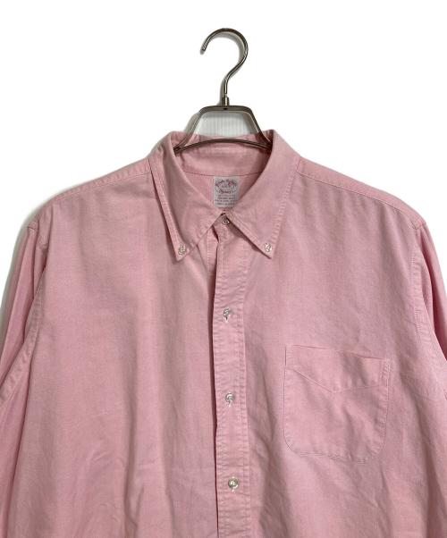 BROOKS BROTHERS（ブルックスブラザーズ）BROOKS BROTHERS (ブルックスブラザーズ) 【古着】6ボタン ボタンダウンシャツ　コットンシャツ　USA製 ピンク サイズ:17 1/２ー6の古着・服飾アイテム