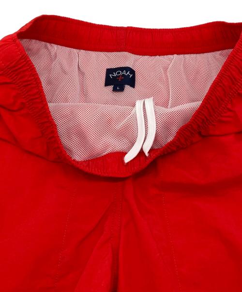 Noah（ノア）Noah (ノア) ハーフパンツ SWIM TRUNKS スイムトランクス　スポーツ　アウトドア　フェス　イタリア製 レッド サイズ:Lの古着・服飾アイテム