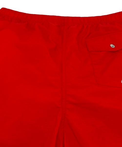 Noah（ノア）Noah (ノア) ハーフパンツ SWIM TRUNKS スイムトランクス　スポーツ　アウトドア　フェス　イタリア製 レッド サイズ:Lの古着・服飾アイテム