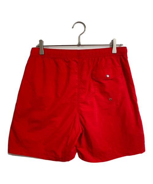 Noah（ノア）Noah (ノア) ハーフパンツ SWIM TRUNKS スイムトランクス　スポーツ　アウトドア　フェス　イタリア製 レッド サイズ:Lの古着・服飾アイテム