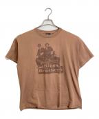 The Blues Brothersブルース・ブラザーズ）の古着「【古着】ムービーTシャツ　半袖カットソー　Tシャツ　Tee  USA製」｜ブラウン