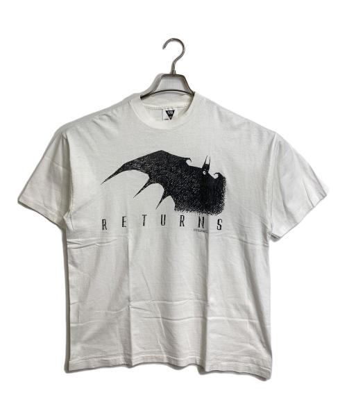 ssi（SSI）SSI 【古着】90’SヴィンテージムービーTシャツ　半袖カットソー　Tee   シングルステッチ BATMAN RETURNS 1991DC COMICS INC 1991 WARNER BROS INC  USA製 サイズ:XLの古着・服飾アイテム