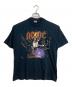 ALL SPORT（オールスポーツ）の古着「【古着】AC/DCバンドTシャツ　半袖カットソー　Tee  2000年コピーライト有り STIFF UPPER LIP」｜ブラック