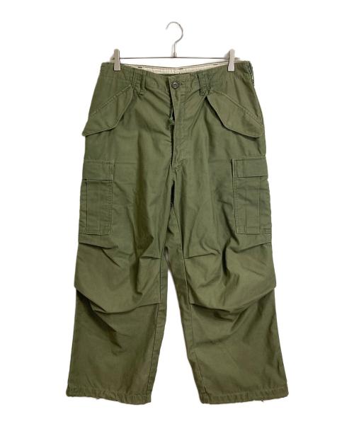 WYNN（ウィン）WYNN (ウィン) 70’S U.S.Army M-65 Field Trousers アメリカ軍 M65 カーゴパンツ オリーブ サイズ:MEDIUM SHORTの古着・服飾アイテム