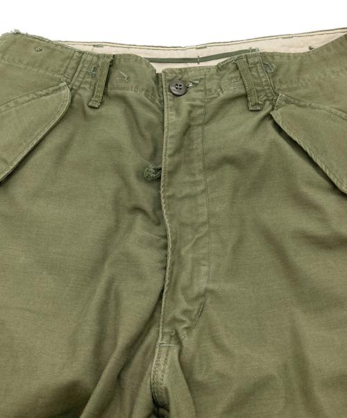 WYNN（ウィン）WYNN (ウィン) 70’S U.S.Army M-65 Field Trousers アメリカ軍 M65 カーゴパンツ オリーブ サイズ:MEDIUM SHORTの古着・服飾アイテム
