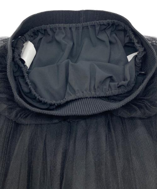 Fabiana Filippi（ファビアナフィリッピ）Fabiana Filippi (ファビアナフィリッピ) チュールスカート　ロングスカート　イタリア製 ブラック サイズ:XSの古着・服飾アイテム