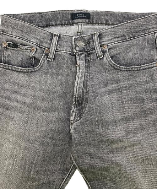 POLO RALPH LAUREN（ポロ・ラルフローレン）POLO RALPH LAUREN (ポロ・ラルフローレン) ウォッシュデニム グレー サイズ:28の古着・服飾アイテム