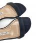 中古・古着 Manolo Blahnik (マノロブラニク) フラットサンダル　ストラップサンダル　ローヒール　イタリア製 ブラック サイズ:34 1/2：20000円