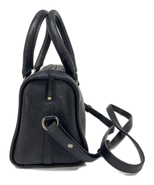 barbara rihl paris（バーバラリール）barbara rihl paris (バーバラリール) 2WAYレザーミニボストンバッグ　ショルダーバッグ　ハンドバッグ ブラック サイズ:実寸参照の古着・服飾アイテム