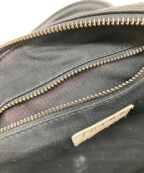 barbara rihl paris（バーバラリール）barbara rihl paris (バーバラリール) 2WAYレザーミニボストンバッグ　ショルダーバッグ　ハンドバッグ ブラック サイズ:実寸参照の古着・服飾アイテム