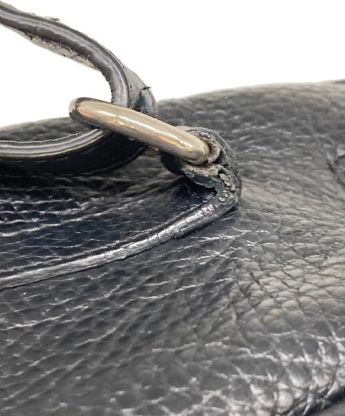 barbara rihl paris（バーバラリール）barbara rihl paris (バーバラリール) 2WAYレザーミニボストンバッグ　ショルダーバッグ　ハンドバッグ ブラック サイズ:実寸参照の古着・服飾アイテム