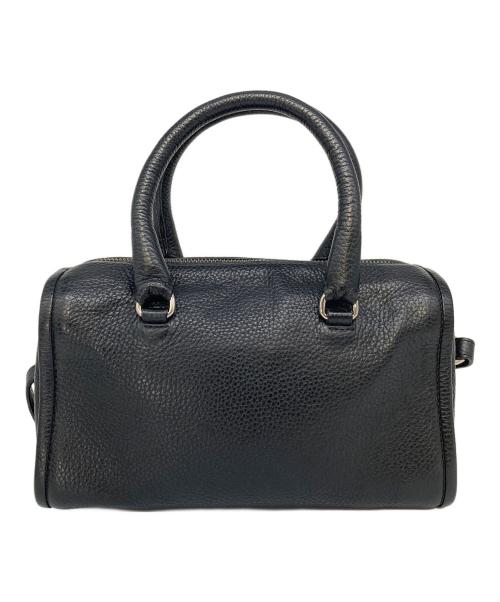 barbara rihl paris（バーバラリール）barbara rihl paris (バーバラリール) 2WAYレザーミニボストンバッグ　ショルダーバッグ　ハンドバッグ ブラック サイズ:実寸参照の古着・服飾アイテム