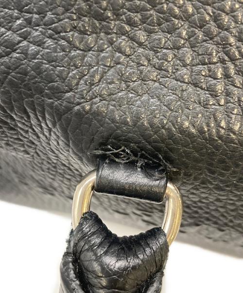 barbara rihl paris（バーバラリール）barbara rihl paris (バーバラリール) 2WAYレザーミニボストンバッグ　ショルダーバッグ　ハンドバッグ ブラック サイズ:実寸参照の古着・服飾アイテム