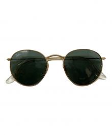 RAY-BAN（レイバン）の古着「ラウンドメタルフレームサングラス　アイウェア　イタリア製」｜ゴールド