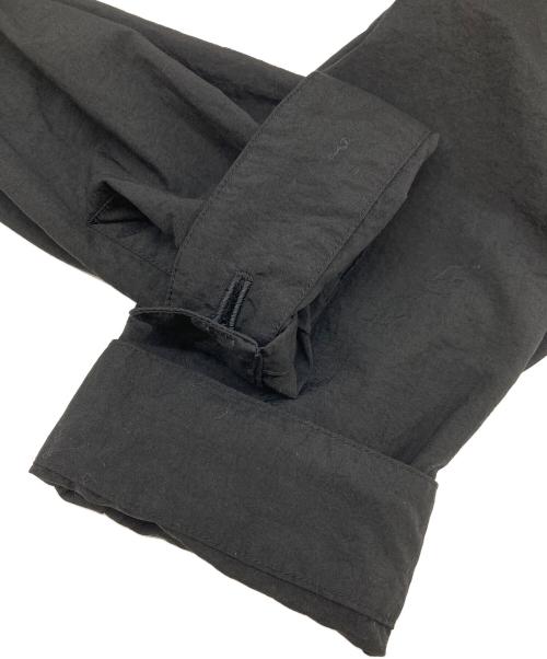 teatora（テアトラ）TEATORA (テアトラ) CARTRIDGE SHIRT PACKABLE カートリッジシャツ パッカブル  長袖シャツ　ナイロンシャツ　日本製 ブラック サイズ:1の古着・服飾アイテム