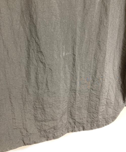 teatora（テアトラ）TEATORA (テアトラ) CARTRIDGE SHIRT PACKABLE カートリッジシャツ パッカブル  長袖シャツ　ナイロンシャツ　日本製 ブラック サイズ:1の古着・服飾アイテム