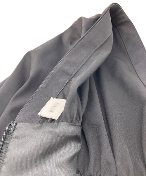 ELIN（エリン）ELIN (エリン) Gathered corset dress ドレスワンピース ブラック サイズ:38の古着・服飾アイテム