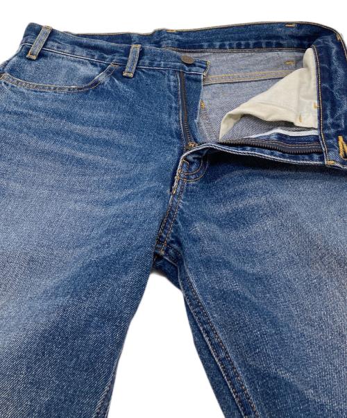 Whim Gazette（ウィムガゼット）Whim Gazette (ウィムガゼット) DENIMフリンジパンツ ブルー サイズ:38の古着・服飾アイテム