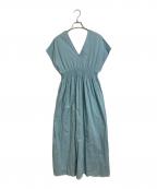 MARIHAマリハ）の古着「夏の光のドレス　コットンドレス」｜ブルー