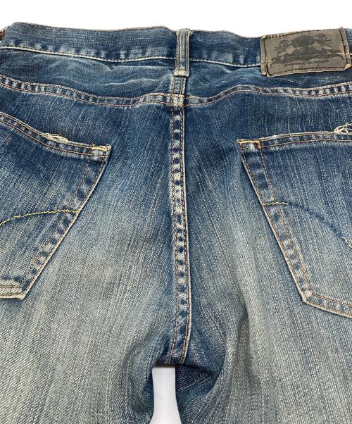 Thee Hysteric XXX（ジィ ヒステリックトリプルエックス）Thee Hysteric XXX (ジィ ヒステリックトリプルエックス) スタッズデニムパンツ　ダメージパンツ　ジーンズ　日本製 インディゴ サイズ:28inchの古着・服飾アイテム