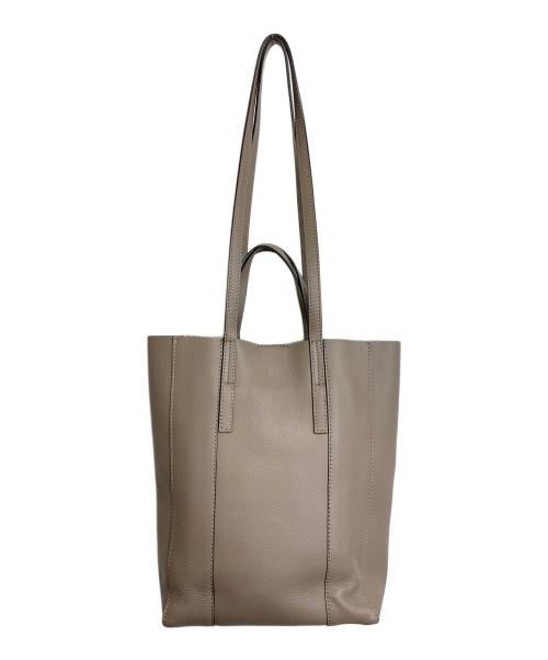 GIANNI CHIARINI（ジャンニ キアリーニ）GIANNI CHIARINI (ジャンニ キアリーニ) 2WAYショルダーバッグ　トートバッグ　ハンドバッグ　イタリア製　PIETRA-LAMB グレー PIETRA-LAMB サイズ:実寸参照の古着・服飾アイテム