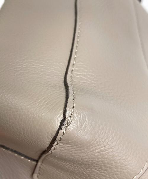 GIANNI CHIARINI（ジャンニ キアリーニ）GIANNI CHIARINI (ジャンニ キアリーニ) 2WAYショルダーバッグ　トートバッグ　ハンドバッグ　イタリア製　PIETRA-LAMB グレー PIETRA-LAMB サイズ:実寸参照の古着・服飾アイテム