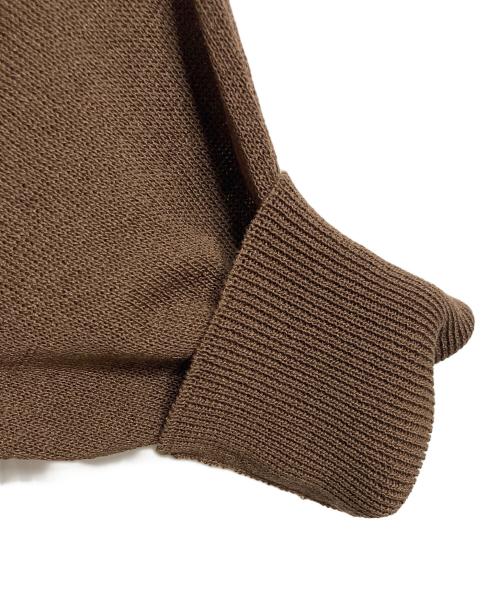 journal standard luxe（ジャーナルスタンダード ラックス）journal standard luxe (ジャーナルスタンダード ラックス) HGテンジク ドルマンプルオーバー　天竺　薄手ニット　25年モデル ブラウン サイズ:実寸参照の古着・服飾アイテム