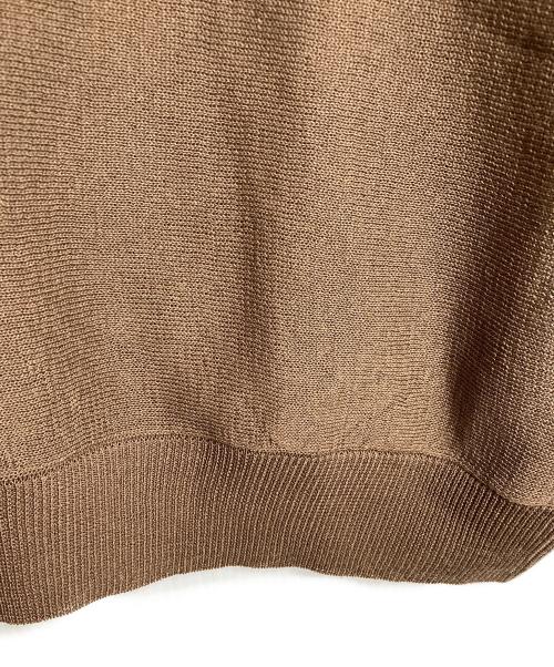 journal standard luxe（ジャーナルスタンダード ラックス）journal standard luxe (ジャーナルスタンダード ラックス) HGテンジク ドルマンプルオーバー　天竺　薄手ニット　25年モデル ブラウン サイズ:実寸参照の古着・服飾アイテム