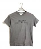 journal standard luxeジャーナルスタンダード ラックス）の古着「プリントT(WHATS）006  半袖カットソー　Tシャツ　Tee」｜グレー