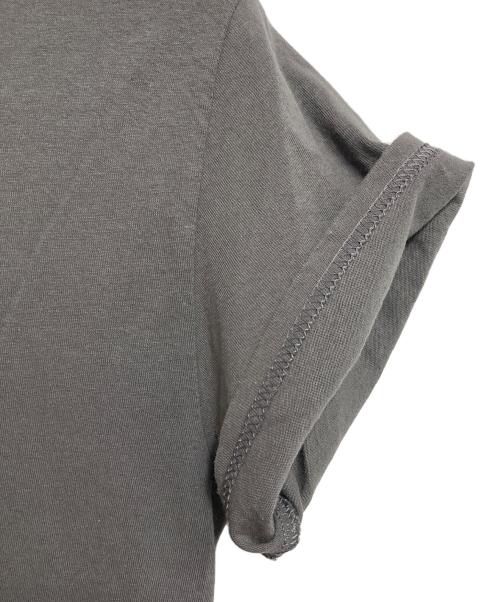 journal standard luxe（ジャーナルスタンダード ラックス）journal standard luxe (ジャーナルスタンダード ラックス) プリントT(WHATS）006  半袖カットソー　Tシャツ　Tee  グレー サイズ:Sの古着・服飾アイテム