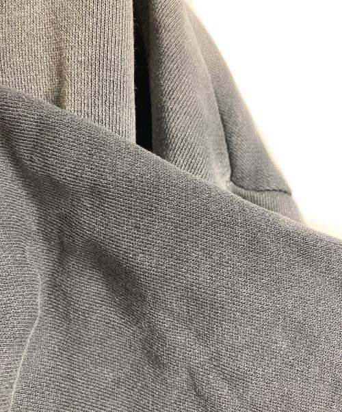 little sunny bite（リトルサニーバイト）Little sunny bite (リトルサニーバイト) グラデーション ロゴジップフーディーgradation logo zip hoodie  ジップパーカー グレー サイズ:Mの古着・服飾アイテム