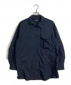 D-VECディーベック）の古着「ナイロンロングスリーブシャツ　」｜ネイビー